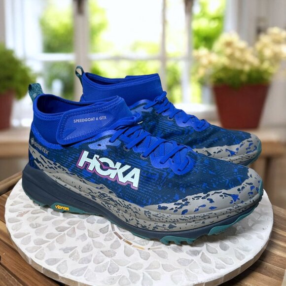 HOKA Speedgoat 6 Mid GTX Men’s Size 15 Waterproof Trail Running Shoes GORE-TEX V - Picture 2 of 13